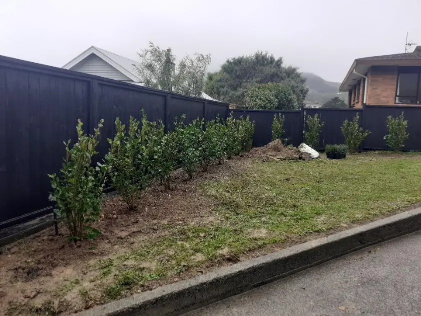 SJ Lawns mowing job